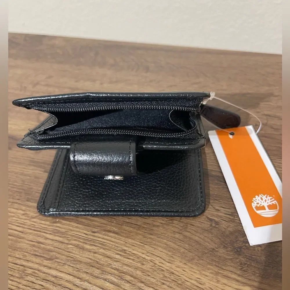 Timberland Black Leather Wallet